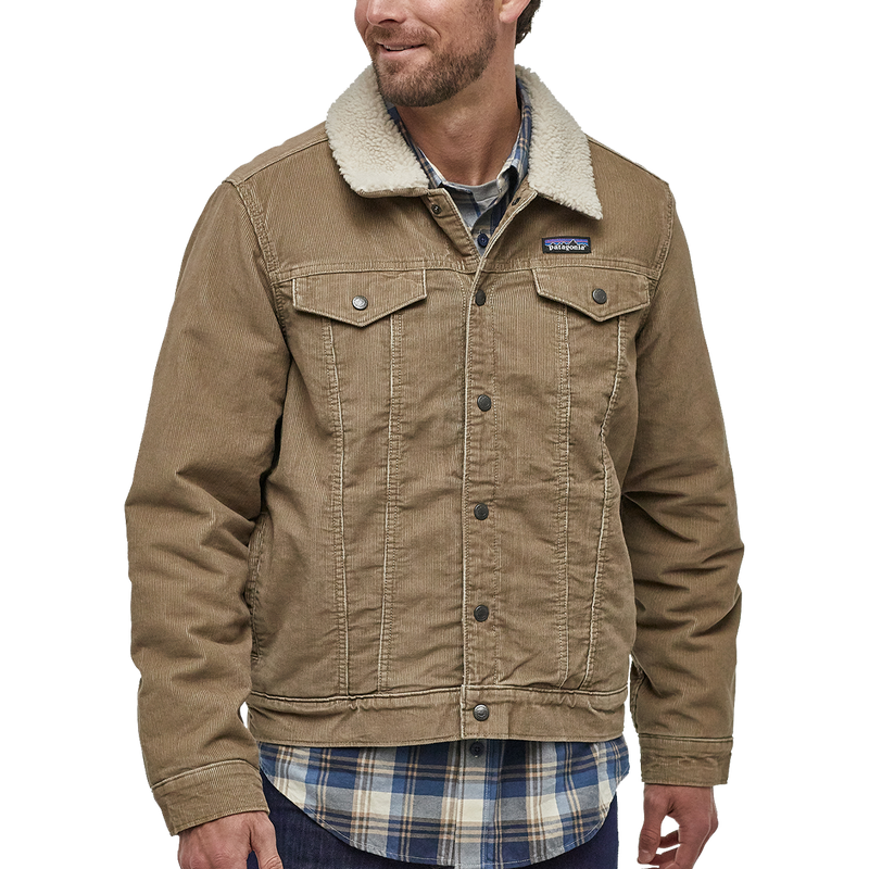 Men's Pile Lined Trucker Jacket, Patagonia Men's Pile Lined Trucker Jacket front