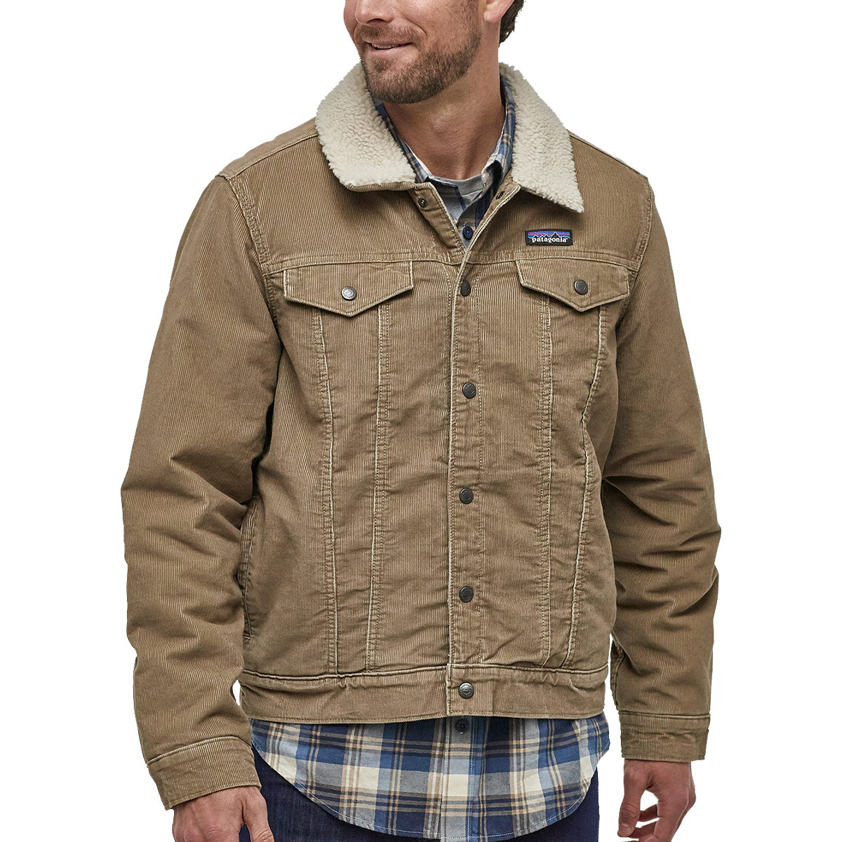 Men's Pile Lined Trucker Jacket alternate view