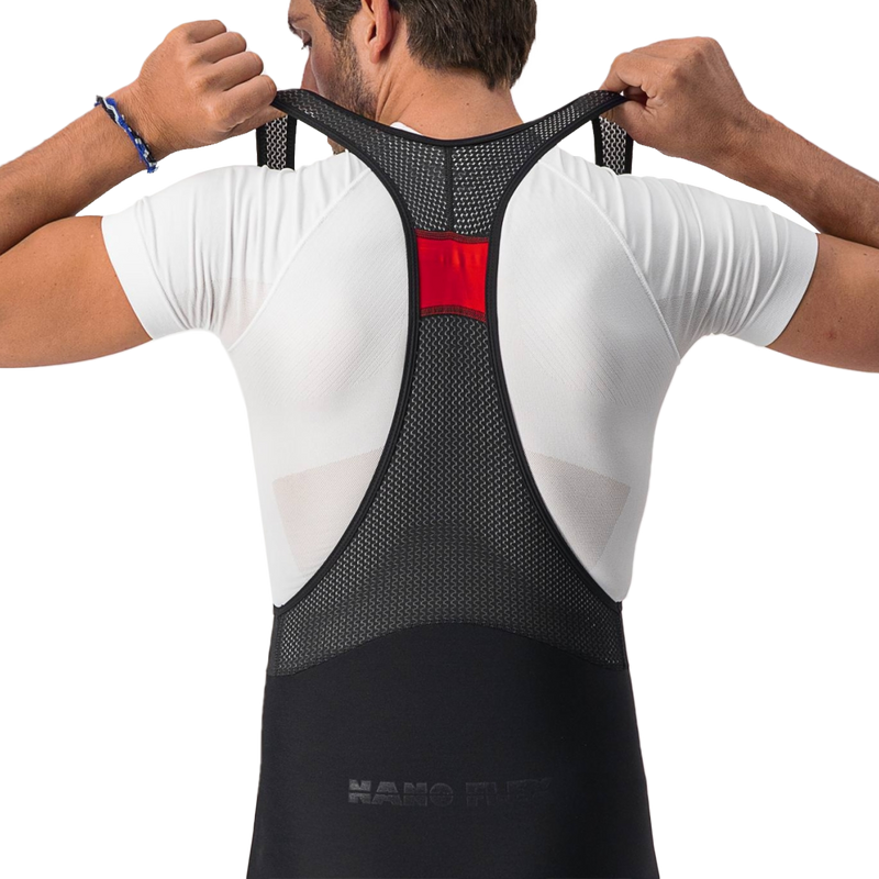 Men's Tutto Nano Bibknicker, Castelli Men's Tutto Nano Bibknicker mesh upper