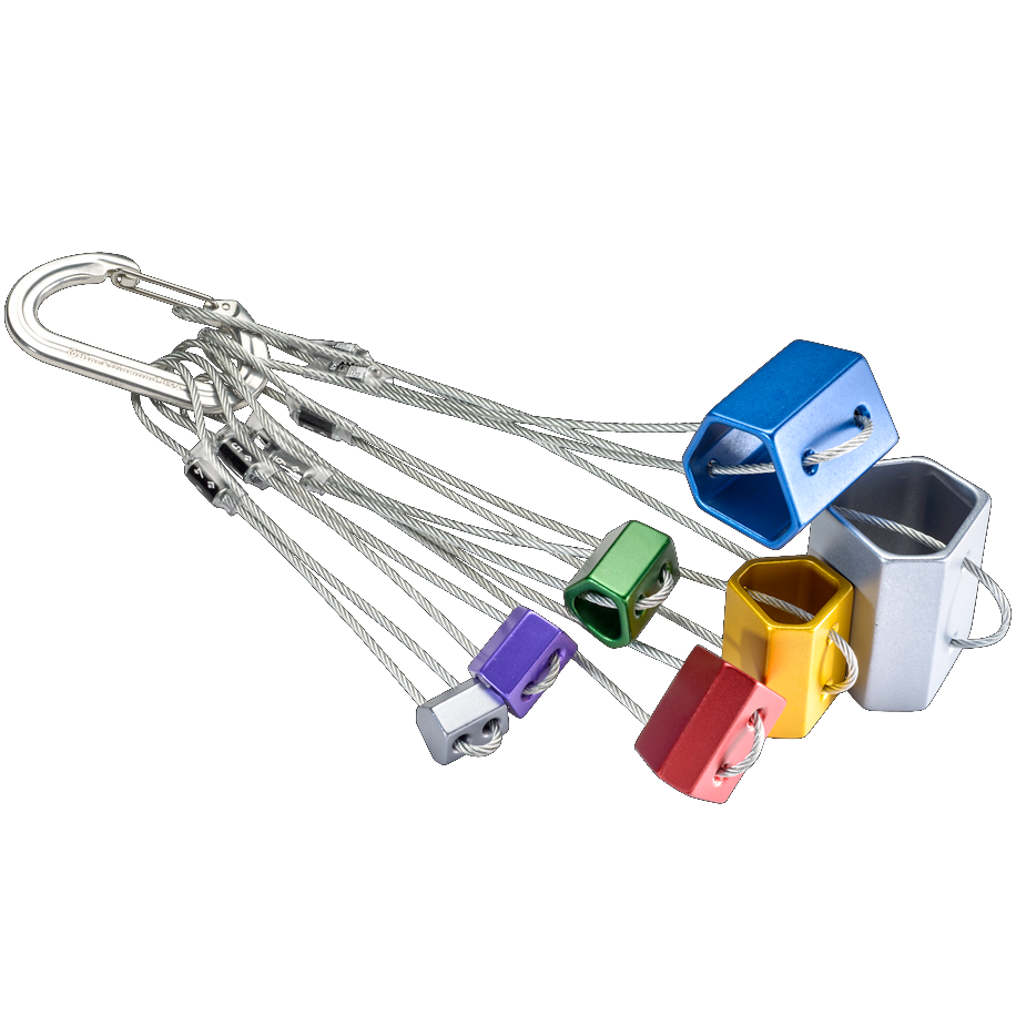 Wired Hexentric Nut Set #4-10 alternate view