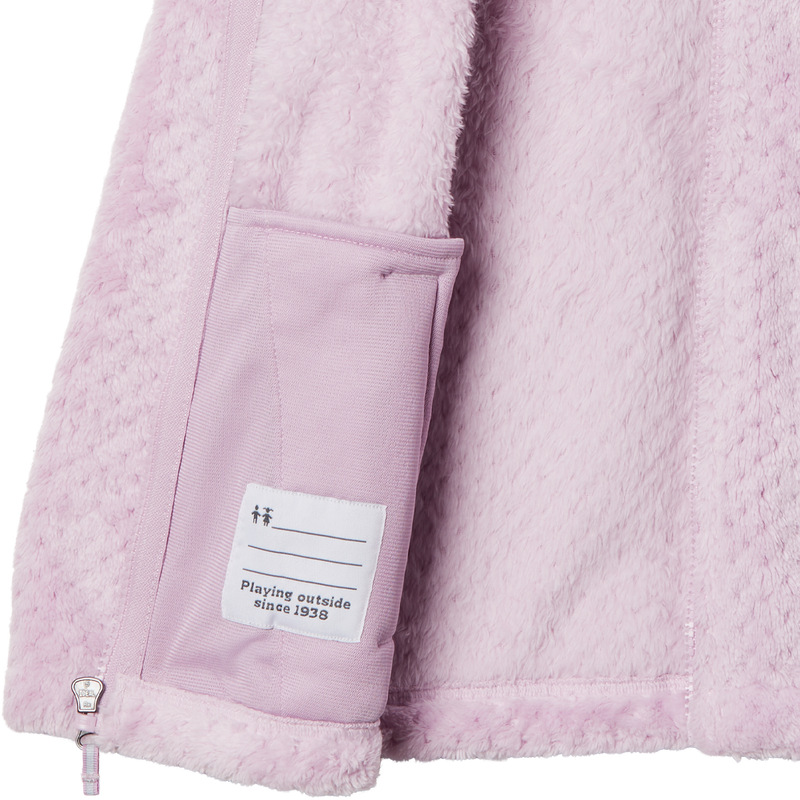 Youth Fire Side Sherpa Full Zip Jacket, Columbia Girls‚Äô Fire Side Sherpa Full Zip Jacket interior