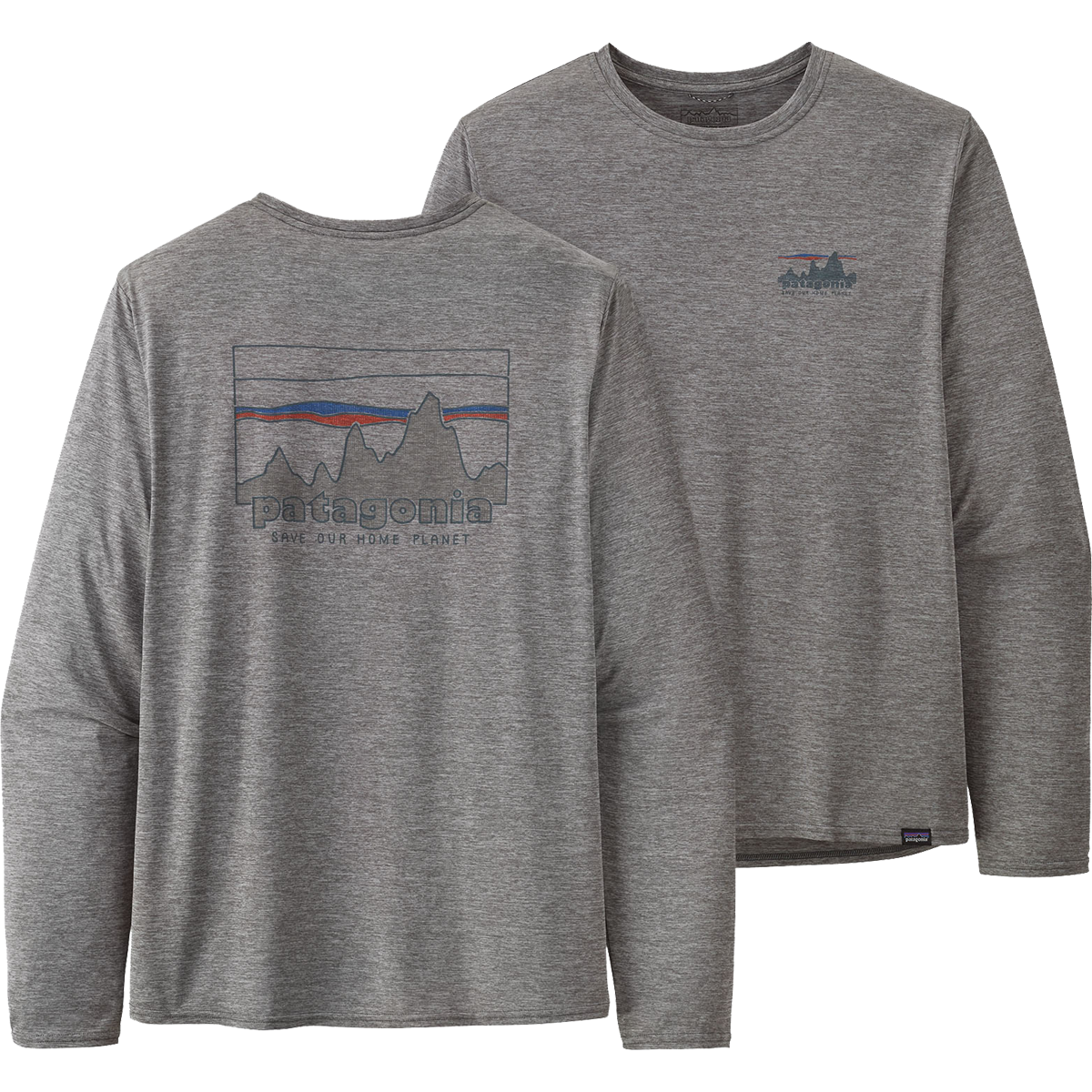 Men's Long Sleeve Capilene Cool Daily Graphic Shirt alternate view