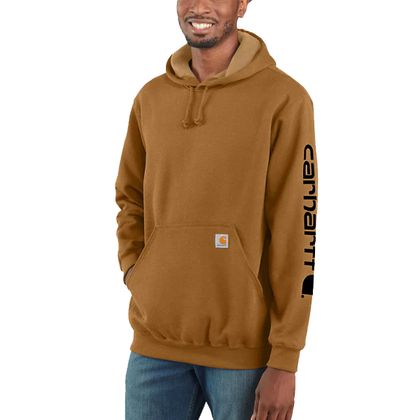 Men's Midweight Logo Hoodie alternate view
