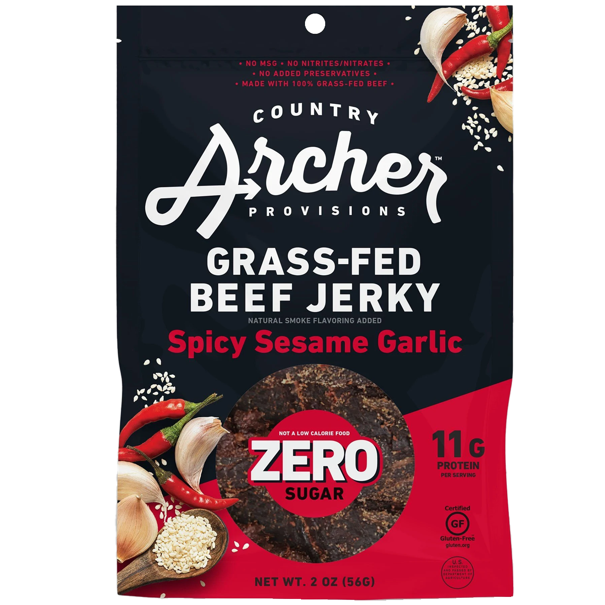 Zero Sugar Beef Jerky alternate view