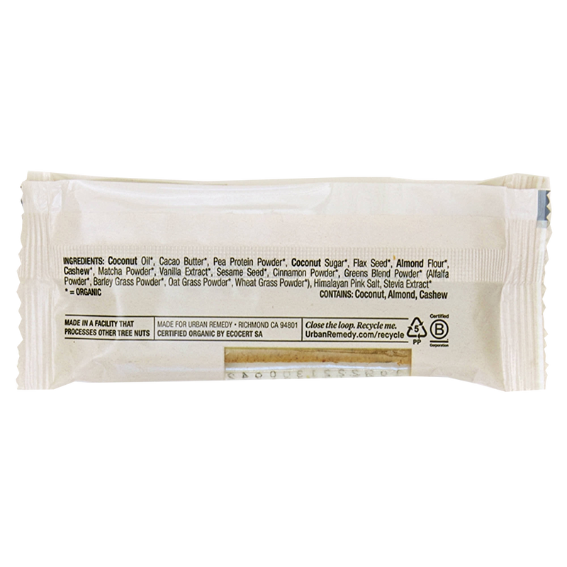 Matcha Energy Bar, Urban Remedy Matcha Energy Bar
