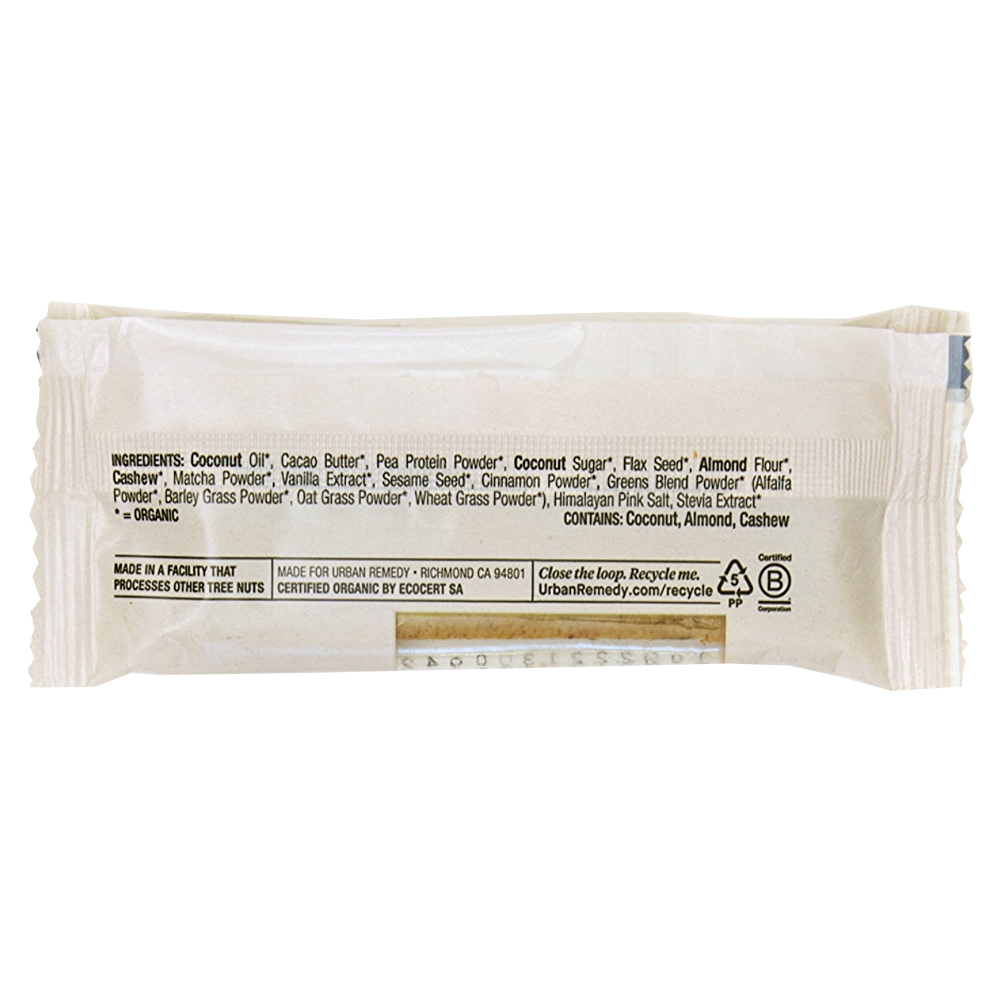 Matcha Energy Bar alternate view