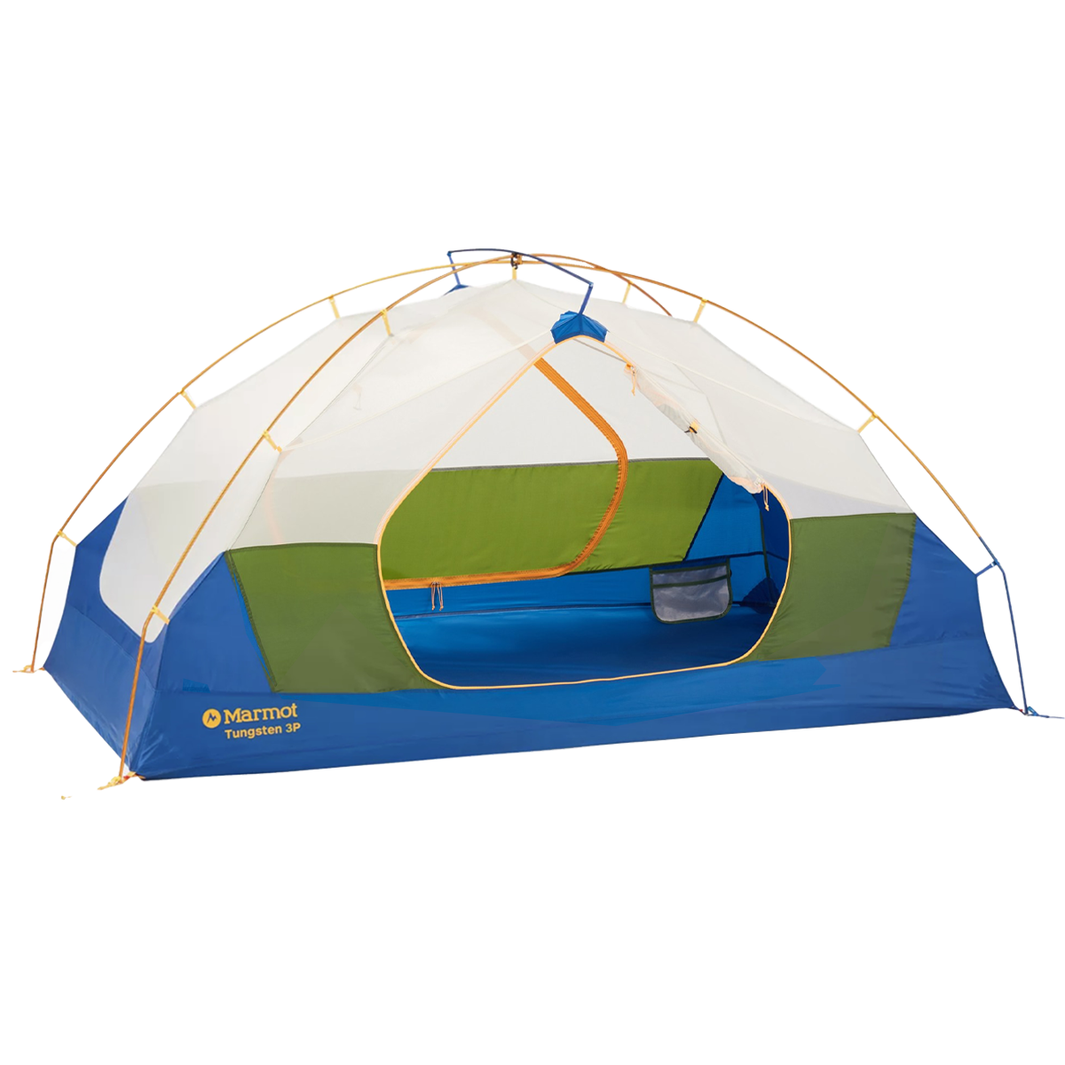 3 person camping tents Marmot Tungsten 3 Person Tent Foliage/Dark Azure