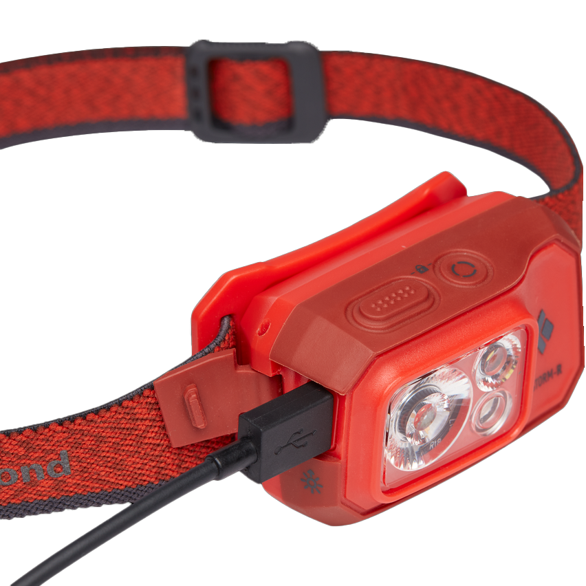 Black Diamond Storm 500-R charging