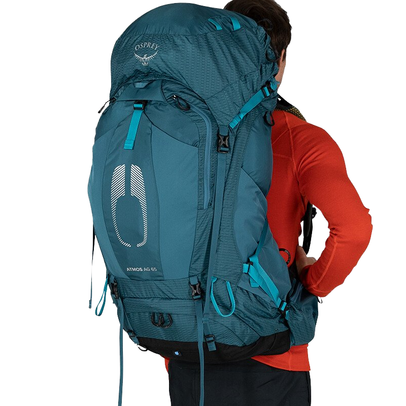 best price for osprey atmos ag 65 internal frame backpack 65L Men's Backpacking Backpack, Black, S/M : Sports & Outdoors liter capacity Atmos AG 65 Sports