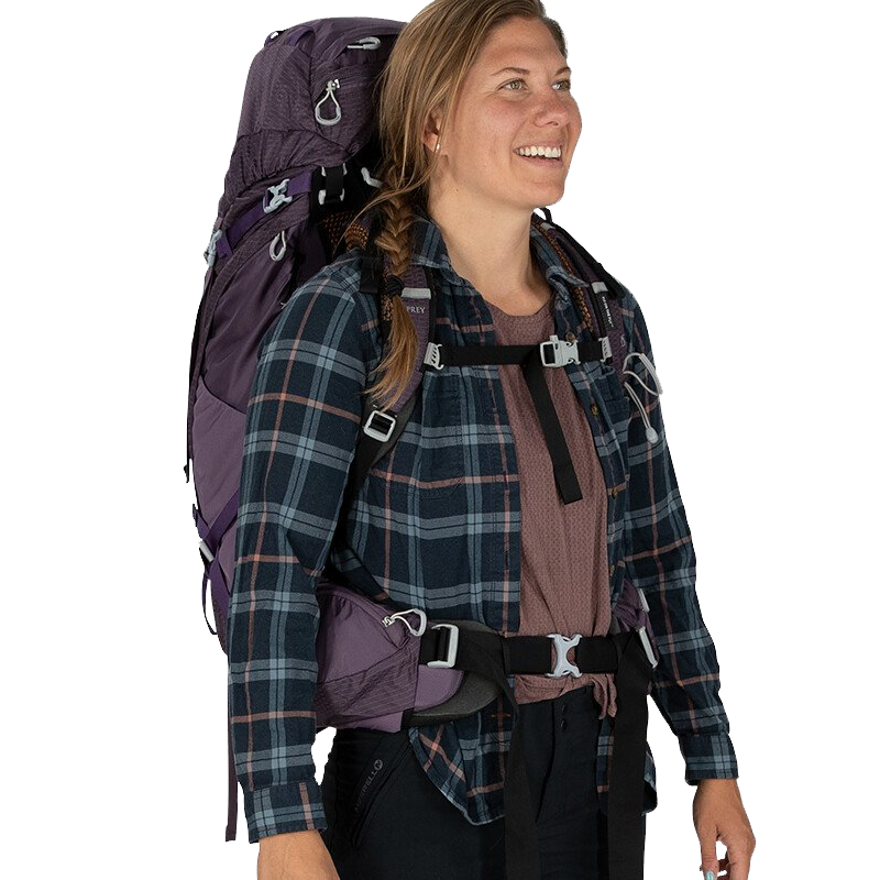 Women's Aura 50, Osprey Women's Aura 50 on model