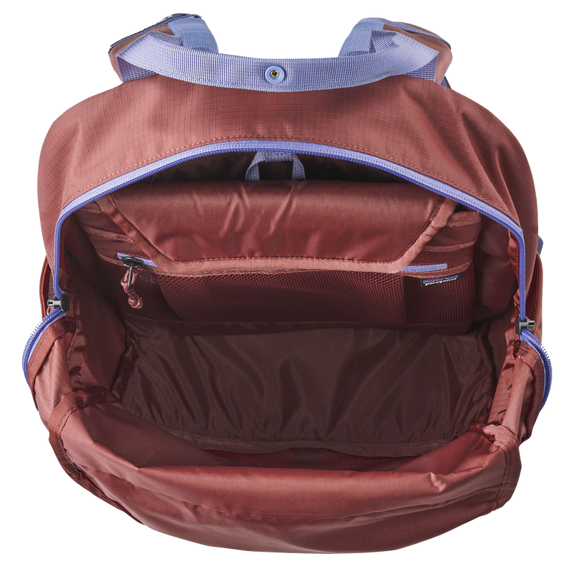 patagonia backpack maroon while the front organiser keeps smaller items like pens Patagonia Black Hole 25L Backpack