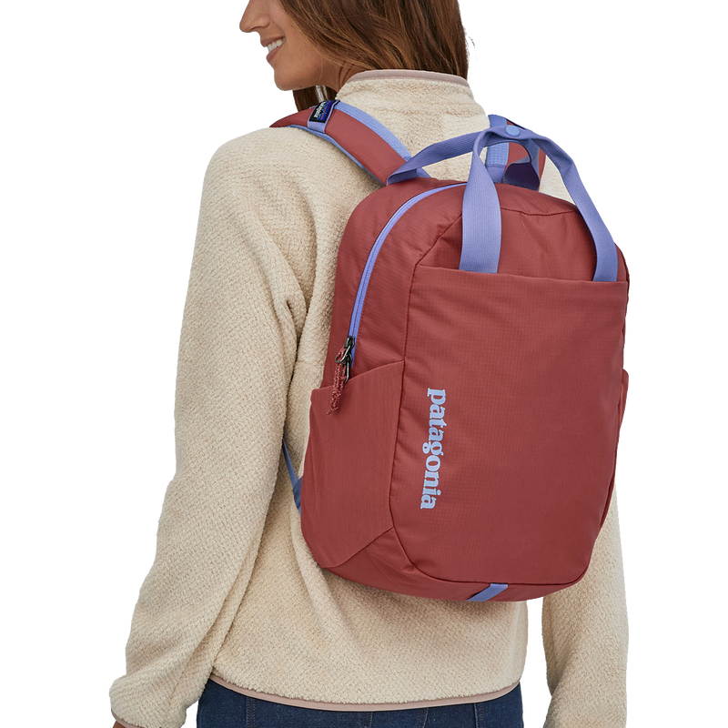 atom tote bag patagonia Women's Pack 20L fitting pack with removable tech storage thats capable of covering technical terrain Women's Atom Tote Pack 20L