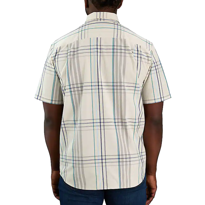 Men's Midweight Short Sleeve Plaid Shirt alternate view