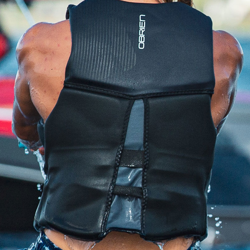 Men's Flex V-Back Vest, O'Brien Watersports Men's Flex V-Back Vest on model