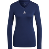 Adidas Women's Team Base Long Sleeve in Navy