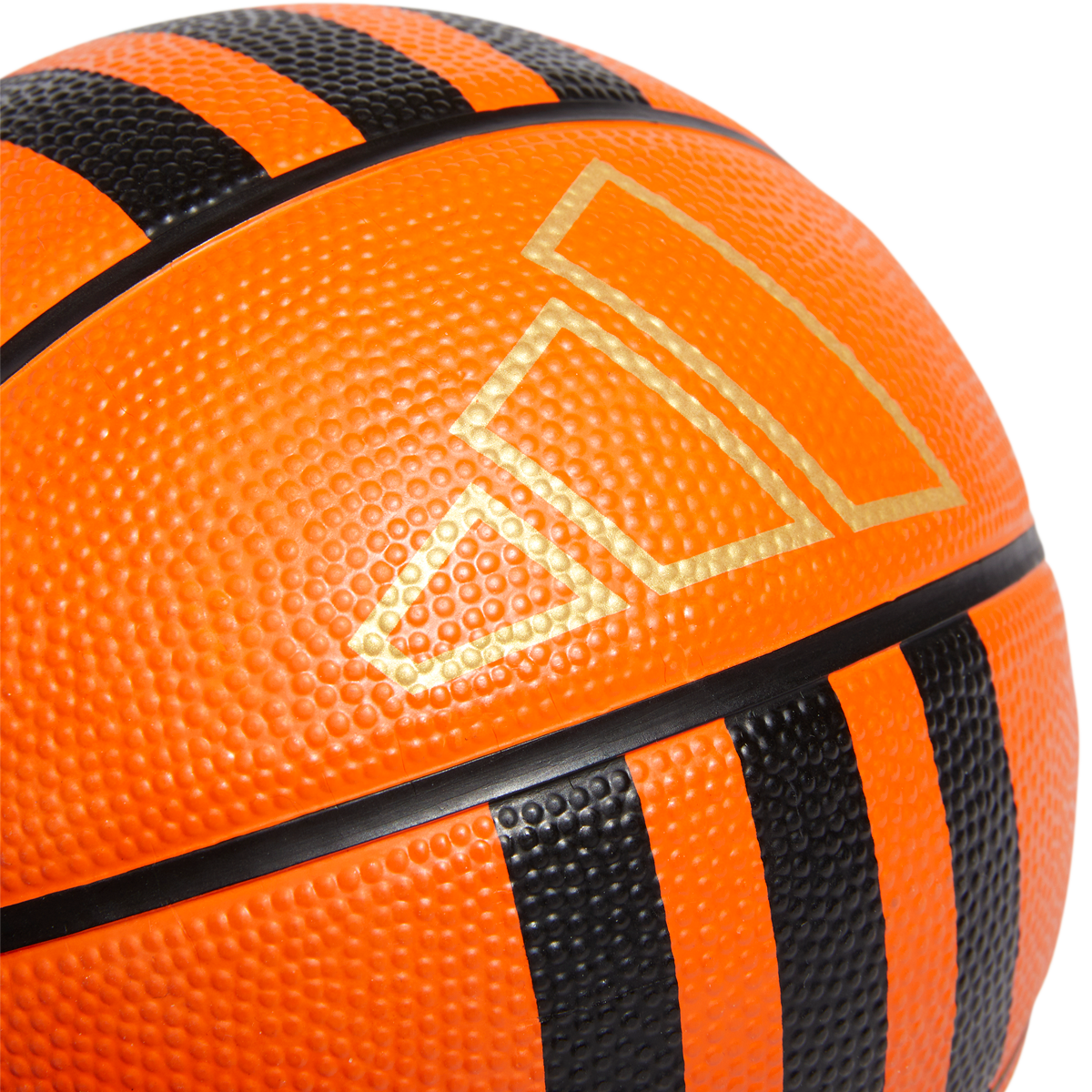 3 Stripes Rubber Mini Basketball alternate view