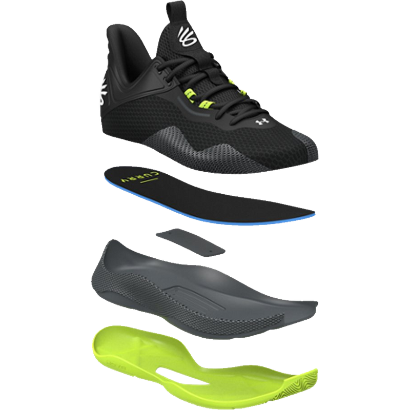 Curry HOVR Splash 2, Under Armour Men's Curry HOVR Splash 2 construction