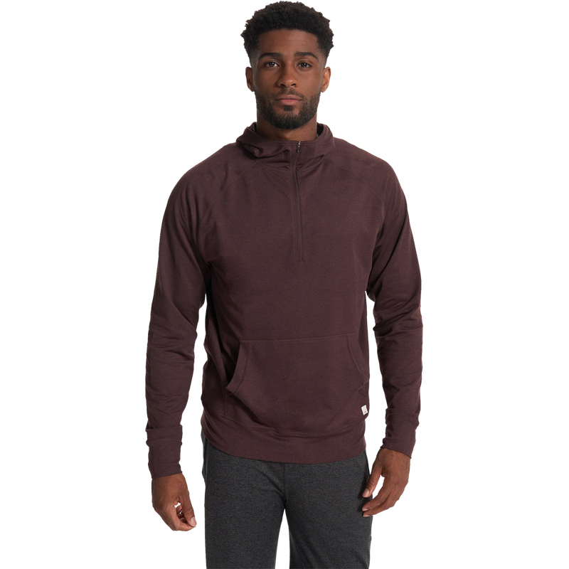 Men's Ponto Performance 1/2 Zip Hoodie, Vuori Ponto Performance 1/2 Zip Hoodie front