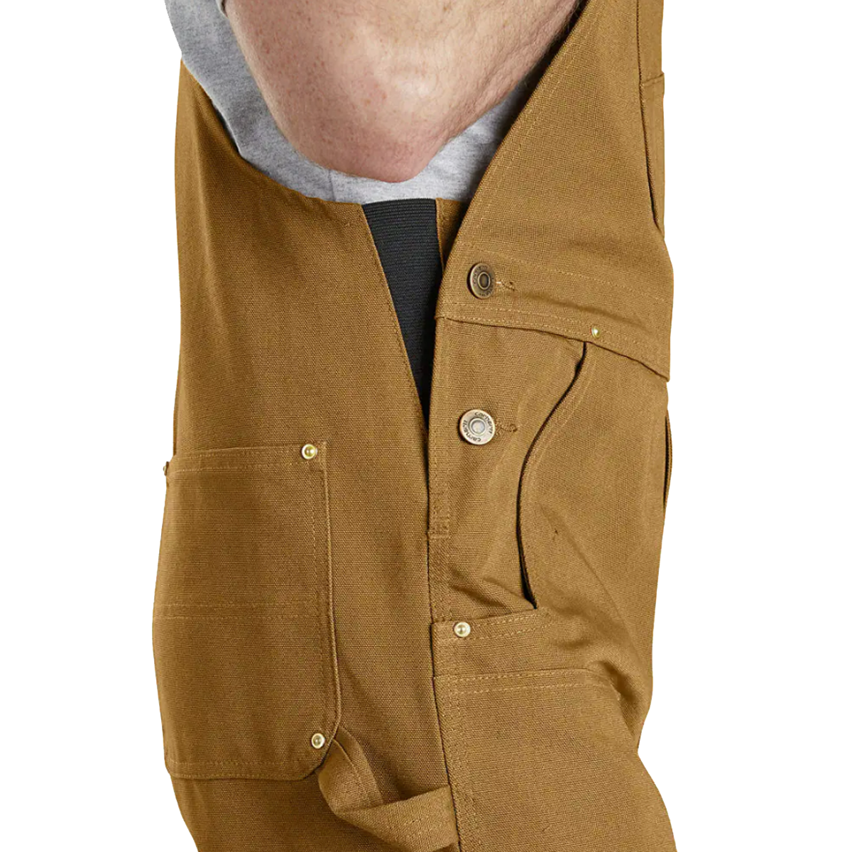 Men's Relaxed Fit Duck Bib 32
