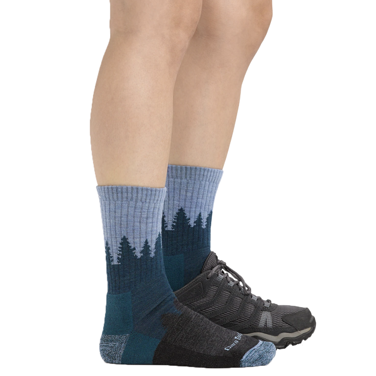 Women's Treeline Mid Hiker Micro Crew alternate view