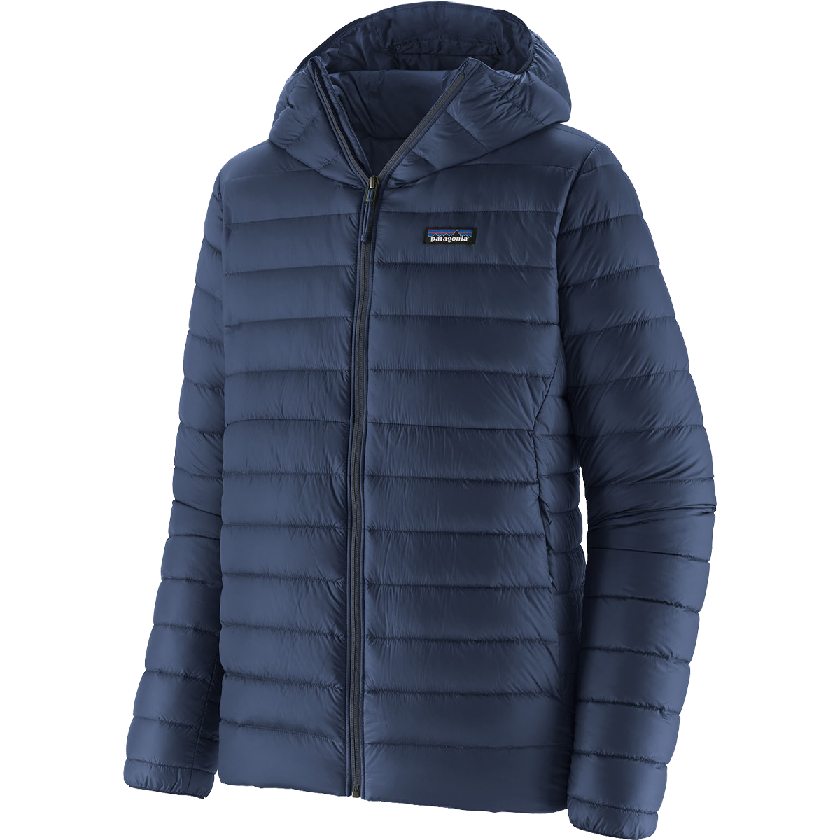 Patagonia Men's Down Sweater Hoody in New Navy