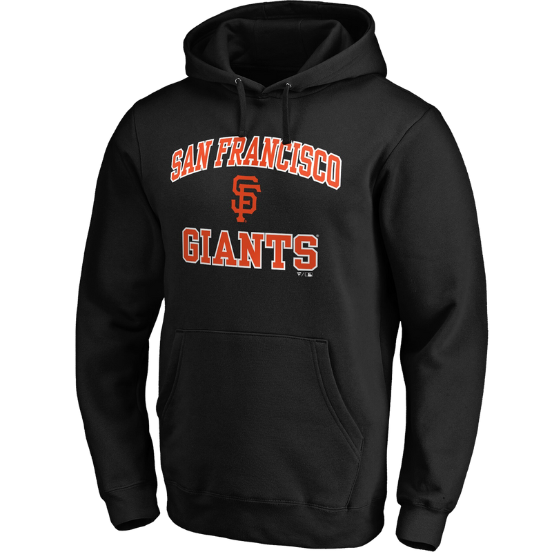 Men's Giants Fleece Heart and Soul Hoodie, Featured Image