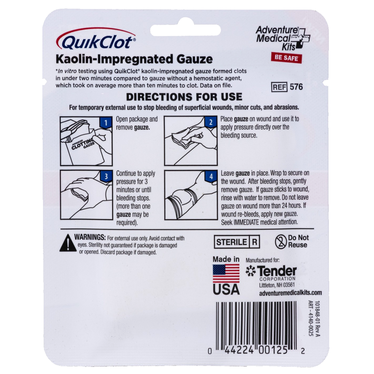 QuikClot Gauze 3