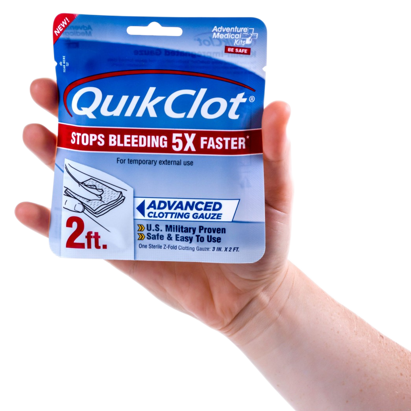 QuikClot Gauze 3" x 2', Adventure Medical QuikClot Gauze 3" x 2'