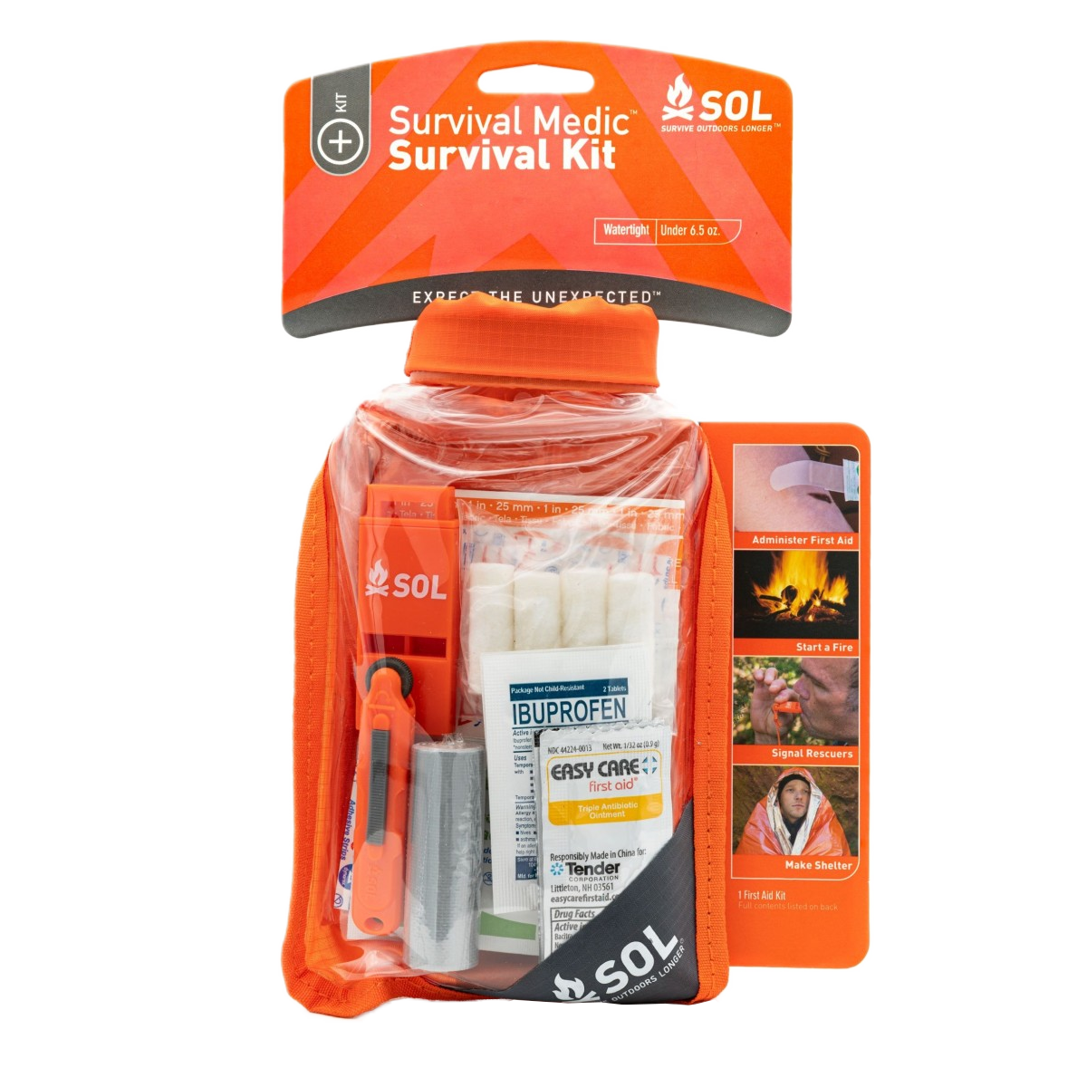 SOL Survival Medic Dry Bag Kit alternate view