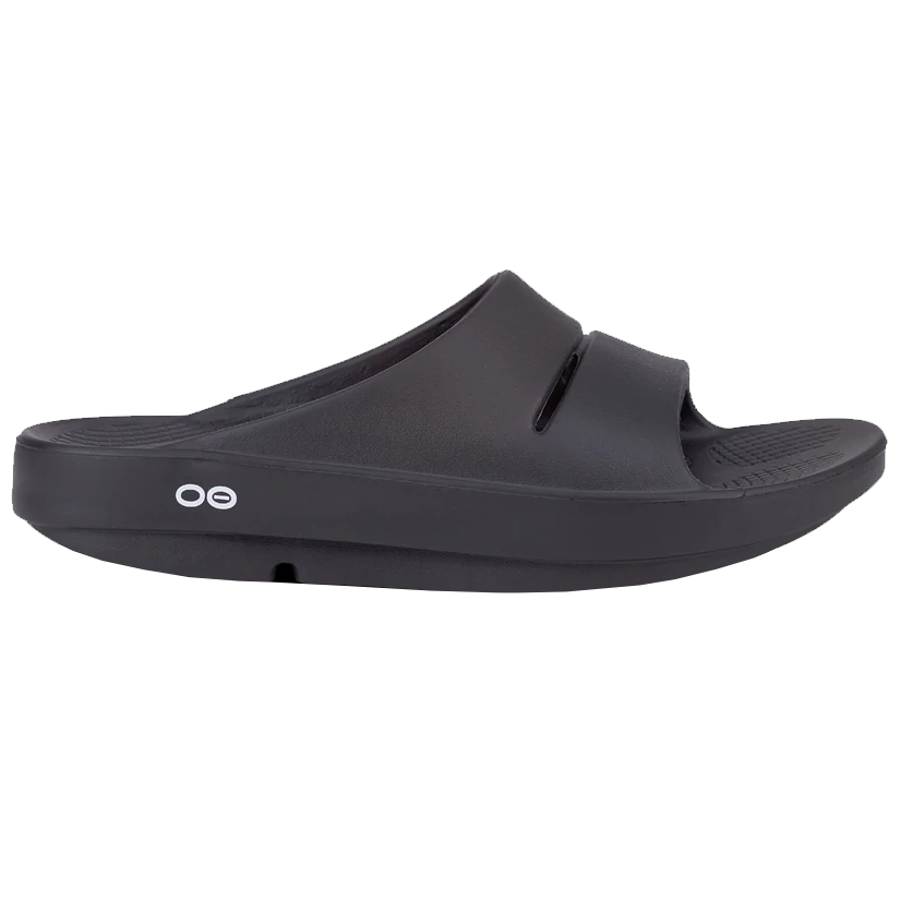 OOFOS OOahh Sport Recovery Slide Sandals Black Men’s 9 / Women’s 11 M9 W11 Men main image 2