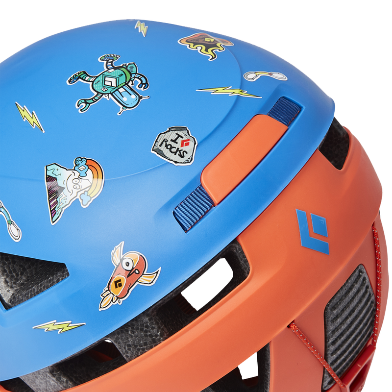 Youth Capitan Helmet, Black Diamond Youth Capitan Helmet with stickers