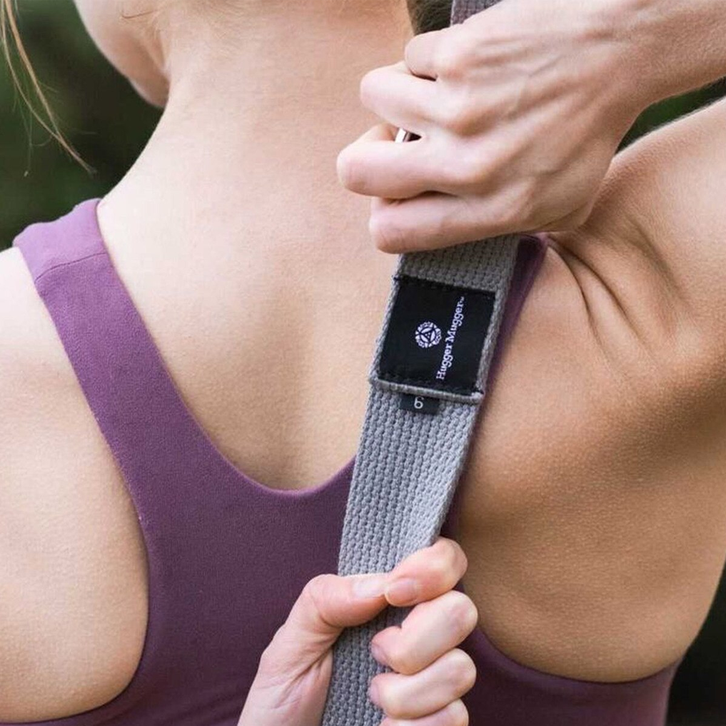 Cotton D-Ring 10ft Yoga Strap alternate view