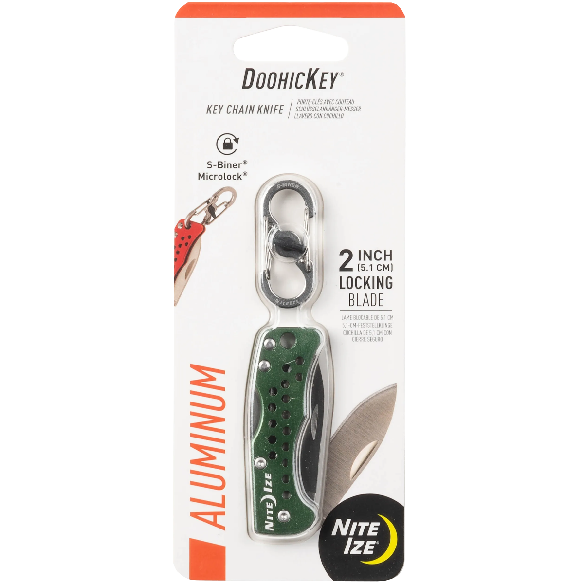 DoohicKey Key Chain Knife Olive – Sports Basement