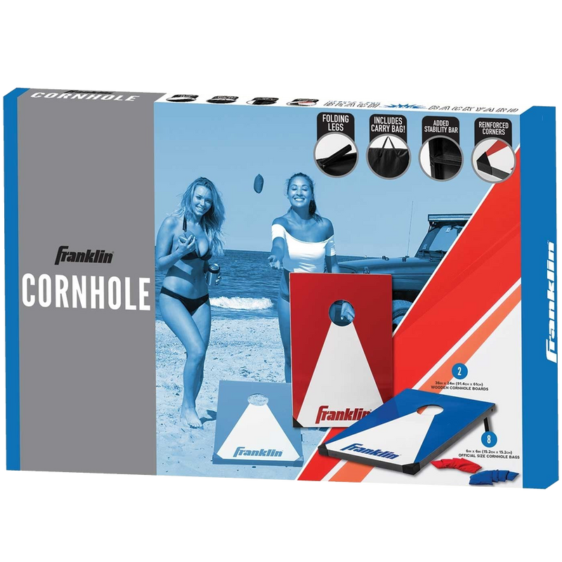 Cornhole Board Set, Franklin Sports Cornhole Board Set box