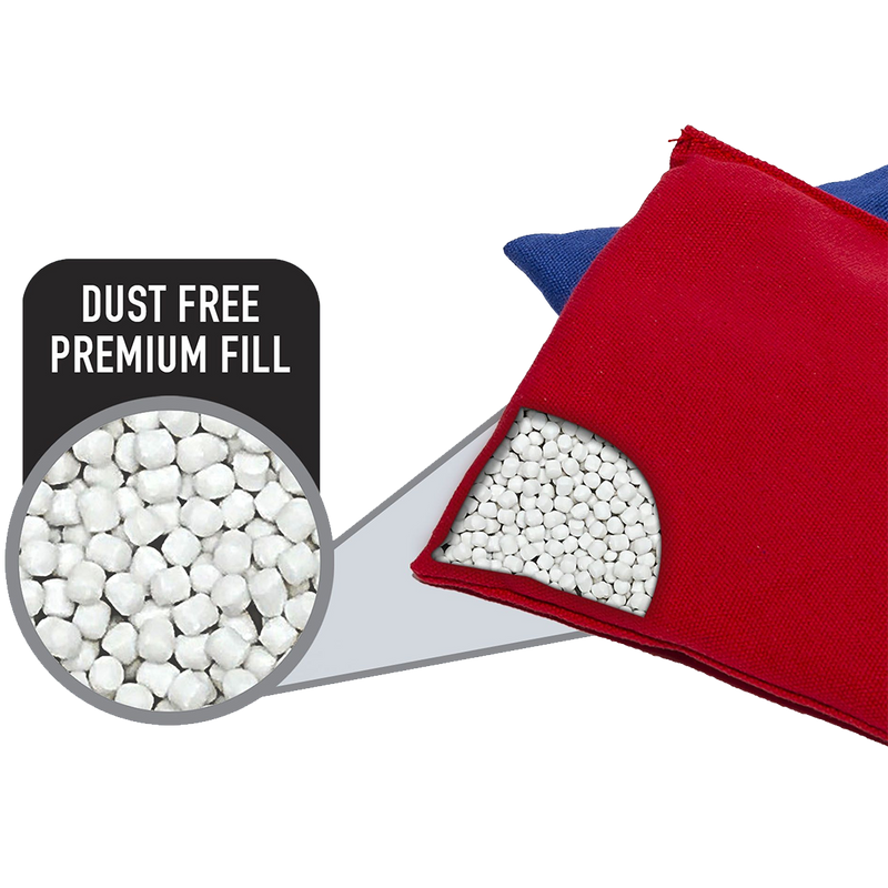 Cornhole Board Set, Franklin Sports Cornhole Board Set bag fill