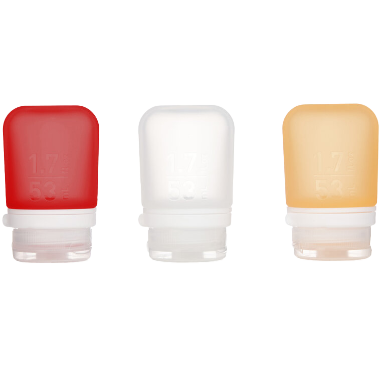 GoToob+ Squeezable Silicone Travel Bottle 1.7 oz (3 Pack) alternate view