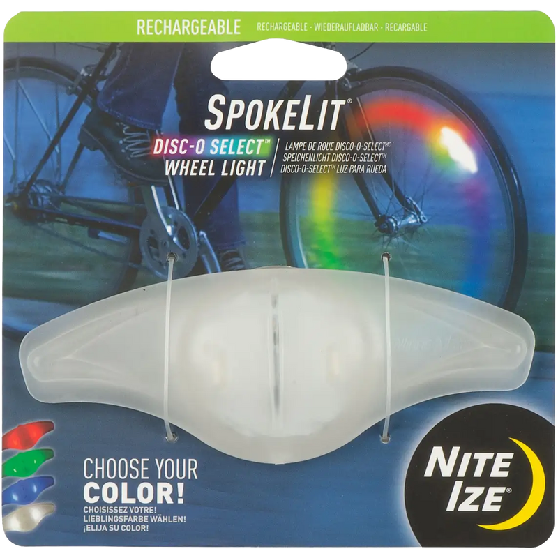 SpokeLit Rechargeable Disco-Select Wheel Light, Featured Image