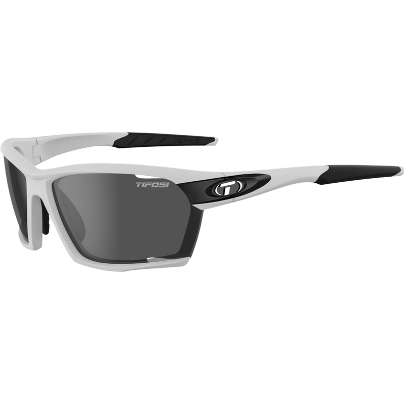 Kilo White/Black Interchange Smoke/AC/Clear, Tifosi Optics Kilo White/Black Interchange Smoke/AC/Clear side
