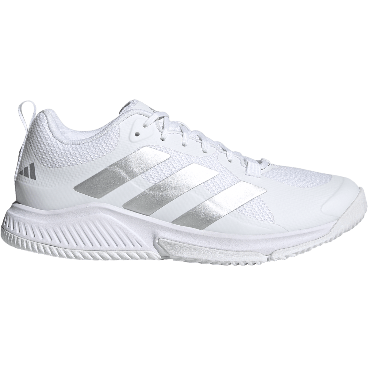 Women's adidas Court Team Bounce 2.0 Volleyball Shoes 8 White Women's adidas Court Team Bounce 2.0 Volleyball Shoes 8 White