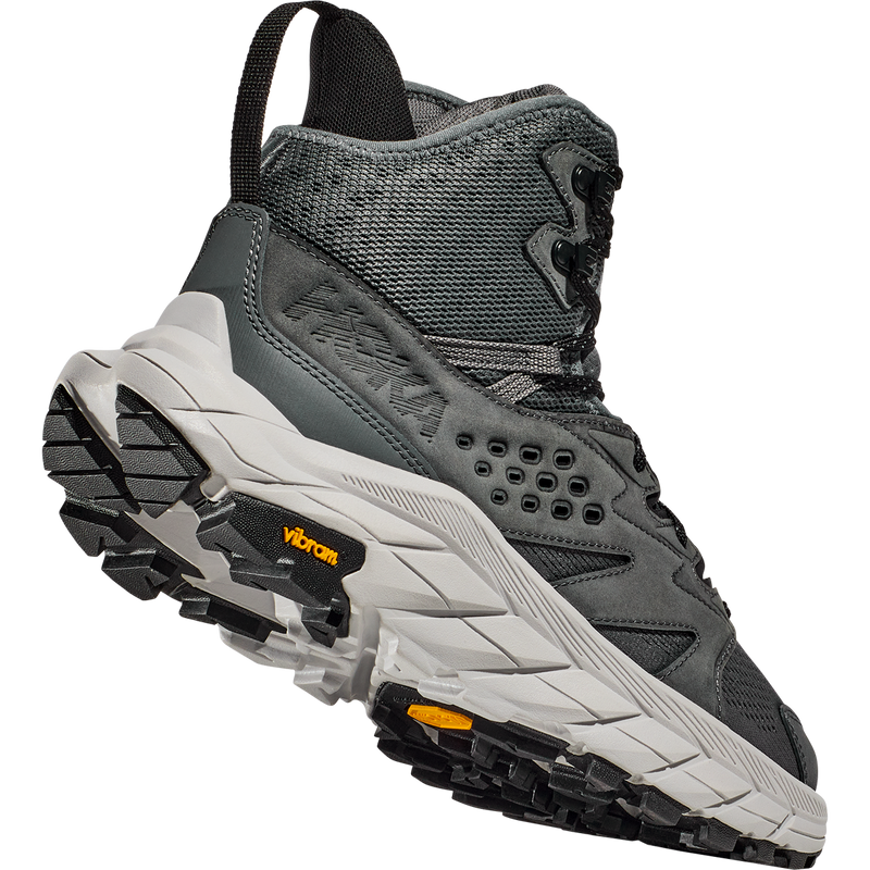 Men's Anacapa Breeze Mid, Hoka Men's Anacapa Breeze Mid vertical heel