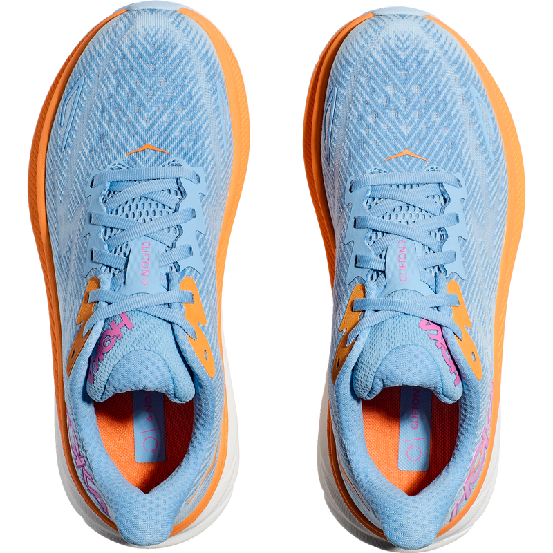 Women's Clifton 9 Wide, Hoka Women's Clifton 9 Wide top