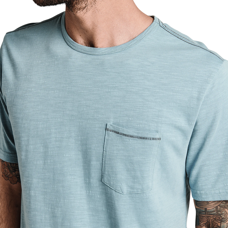 Well Worn Midweight Organic Tee, Roark Well Worn Midweight Organic Tee pocket