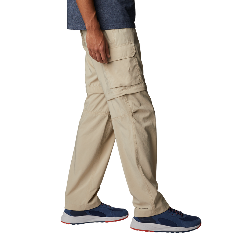 Men's Silver Ridge Utility Convertible Pant - Short, Columbia Men's Silver Ridge Utility Convertible Pant side with cargo pocket