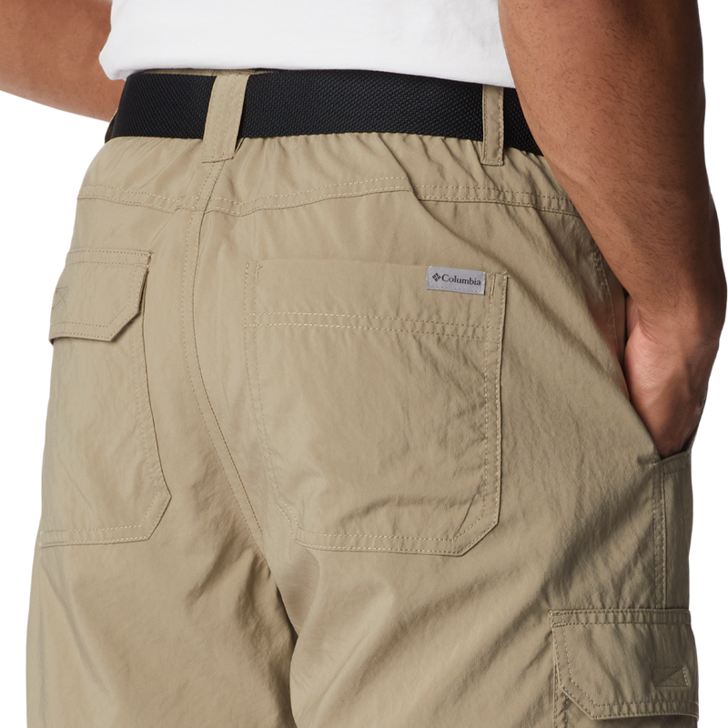 Men's Silver Ridge 10" Utility Cargo Short, Columbia Men's Silver Ridge 10" Utility Cargo Short back pocket