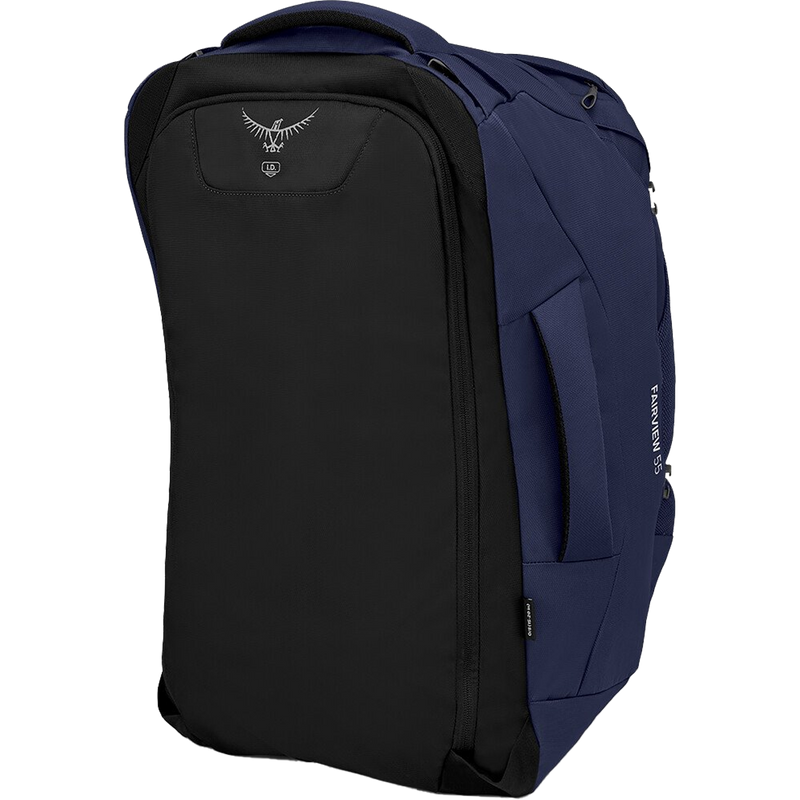 Women's Fairview 55, Osprey Women's Fairview 55 stowed straps