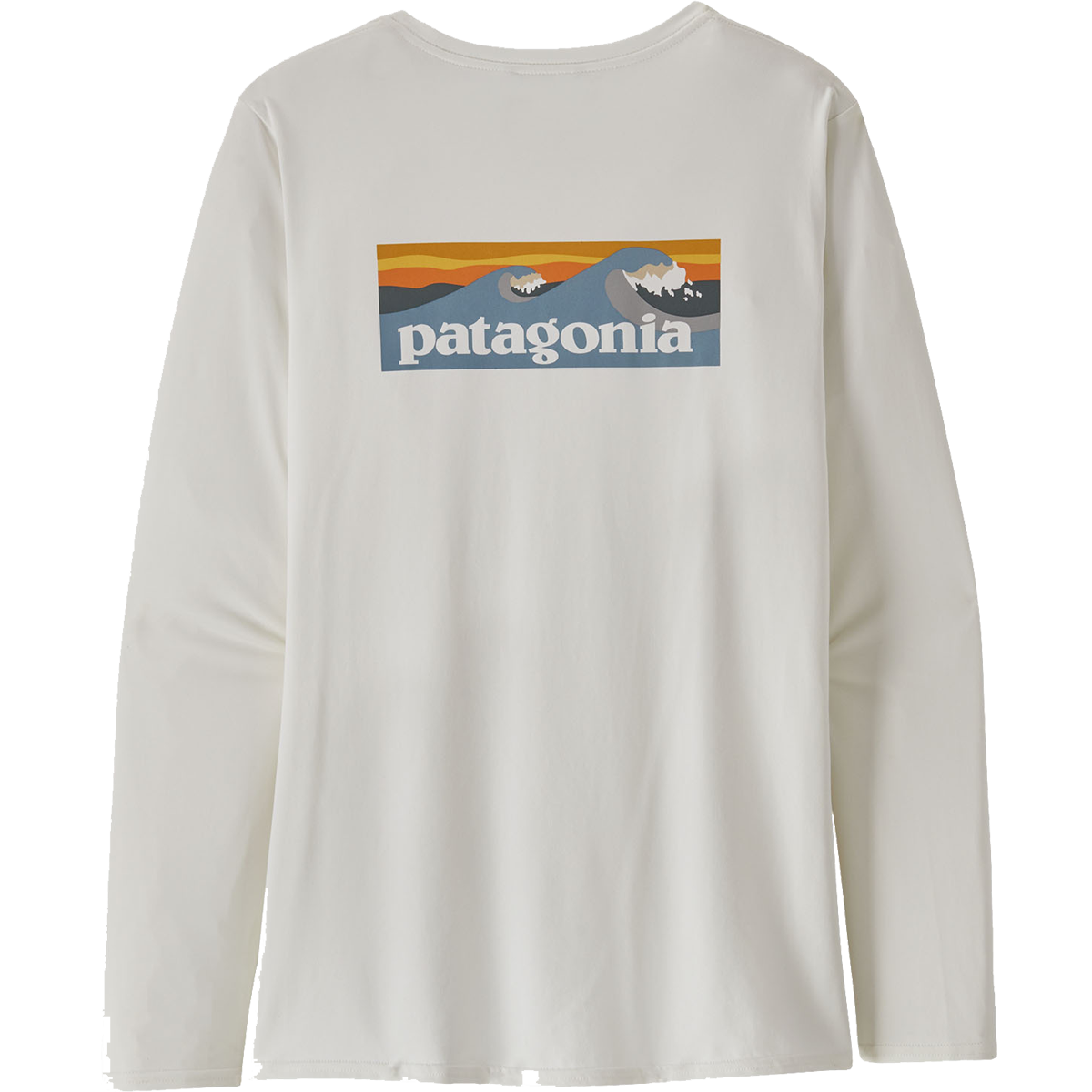 Women's Long Sleeved Capilene Cool Daily Graphic Shirt - Waters alternate view
