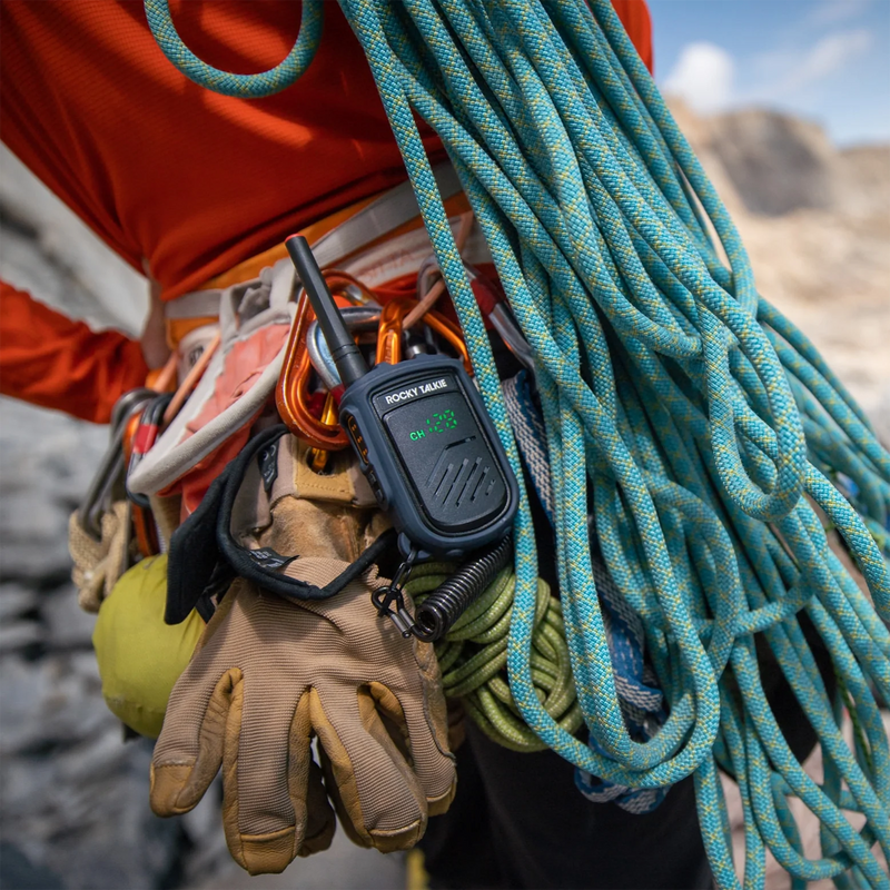 Rocky Talkie Radio, Rocky Talkie Rocky Talkie Radio on climber