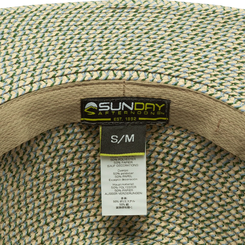 Women's Wanderlust Fedora, Sunday Afternoons Women's Wanderlust Fedora interior and tag
