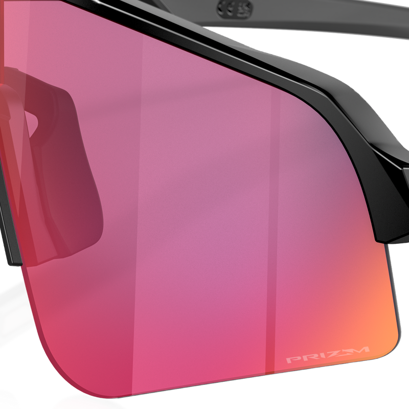 Sutro Lite Sweep Matte Black Prizm Road, Oakley Sutro Lite Sweep Matte Black Prizm Road prizm lens detail