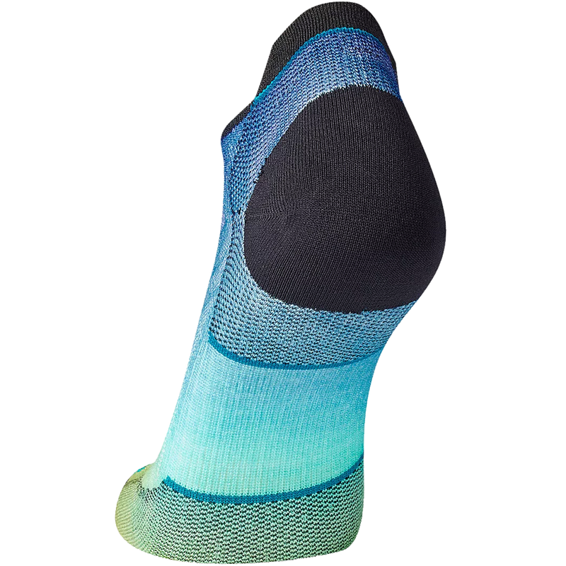 Women's Run Zero Cushion Low Ombre, Smartwool Women's Run Zero Cushion Low Ombre heel